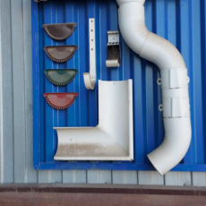 Водосточная система круглого сечения - Строительные материалы